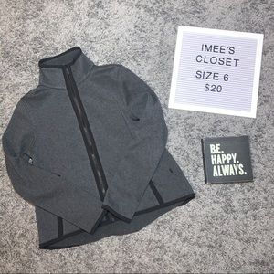 lululemon Grey Zip Up Jacket